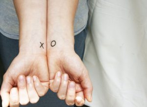 Temporary Tattoo Love